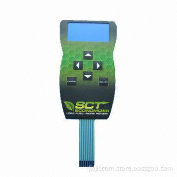Membrane Switch, long lifespan and bend resistance